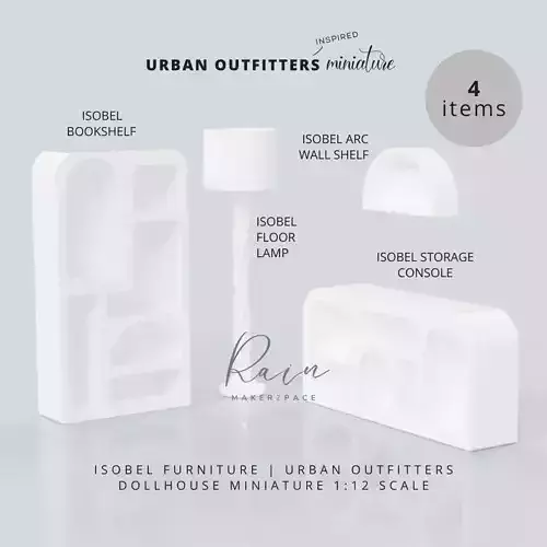 MINIATURE FURNITURE ISOBEL FURNITURE COLLECTION