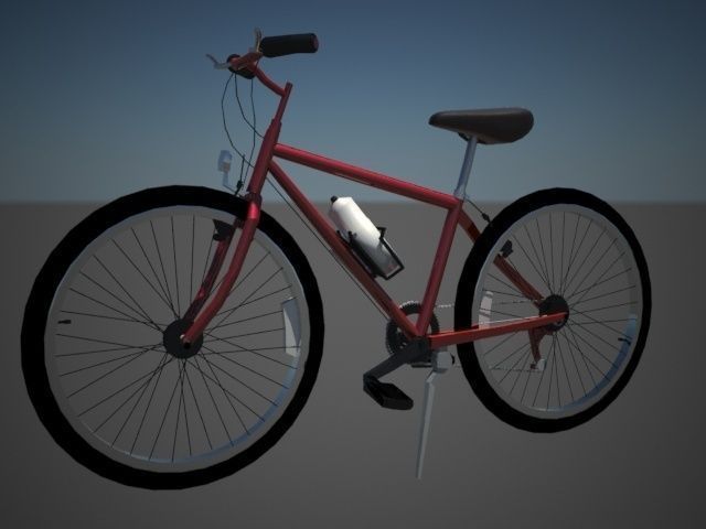 Bicycle Low-poly 3D model