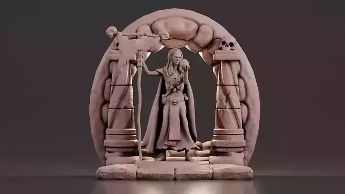 Necromancer Diorama