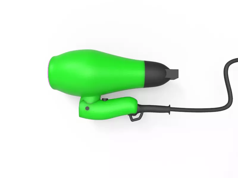 Hair dryer 3D model