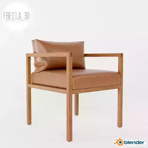 Eve Dining Chair in Leather