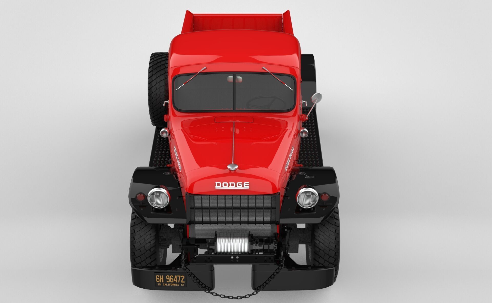 Dodge Power Wagon 1946 3D model_9
