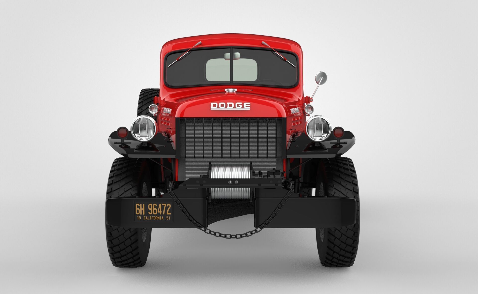 Dodge Power Wagon 1946 3D model_10