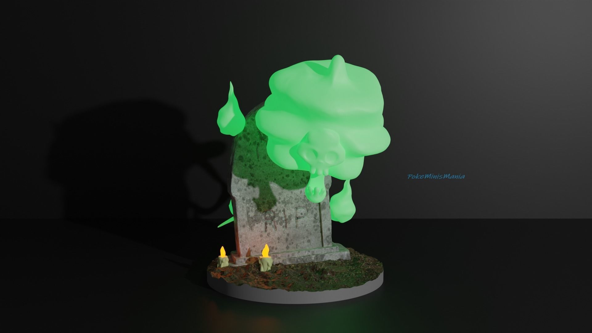 Brook ghost form time skip One Piece 3D print model 3D model 3D