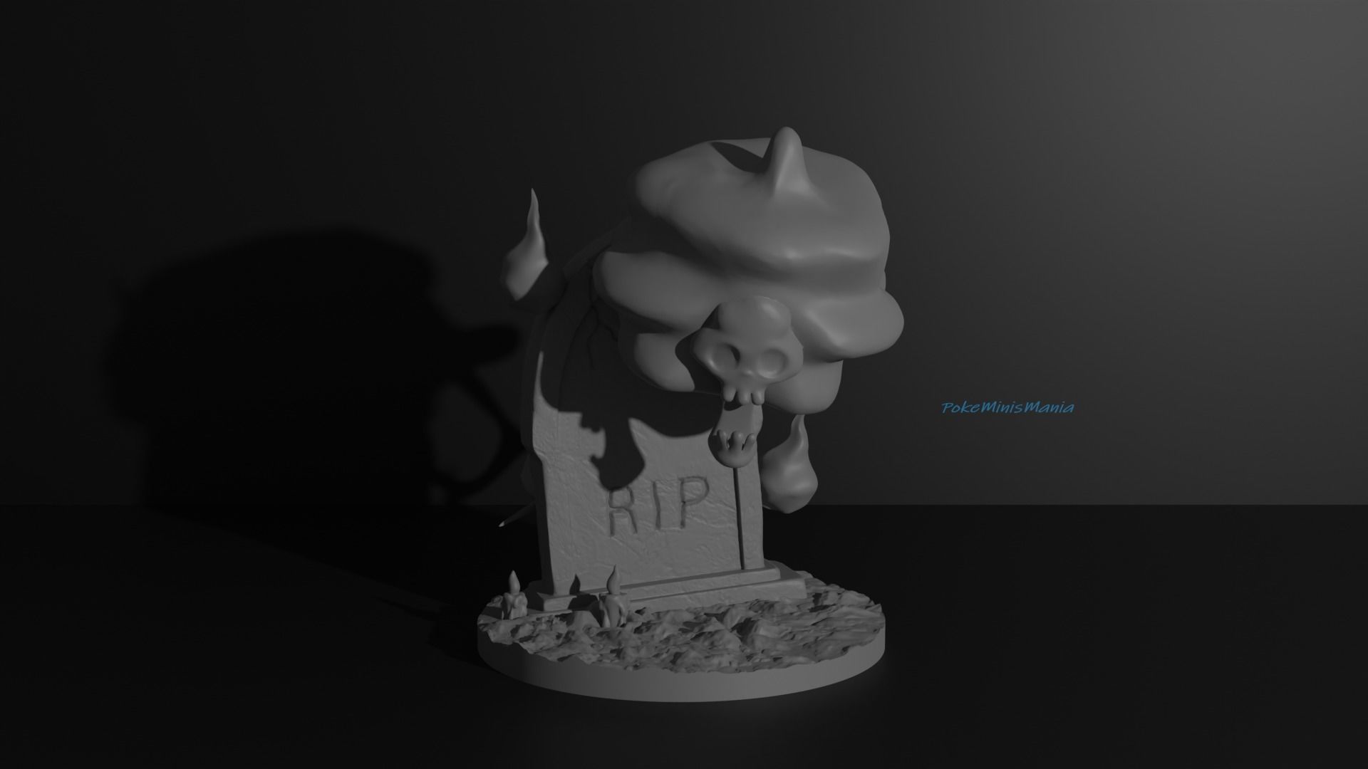 Brook ghost form time skip One Piece 3D print model 3D model 3D