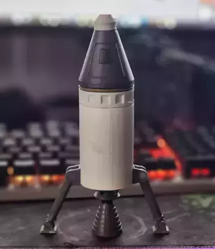 spaceflight simulator rocket 3D print model