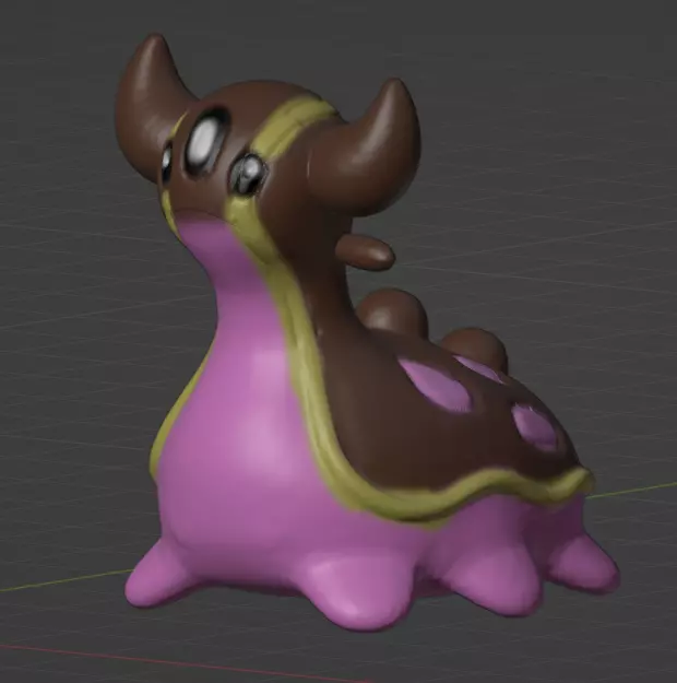 Gastrodon West Sea 3D print model