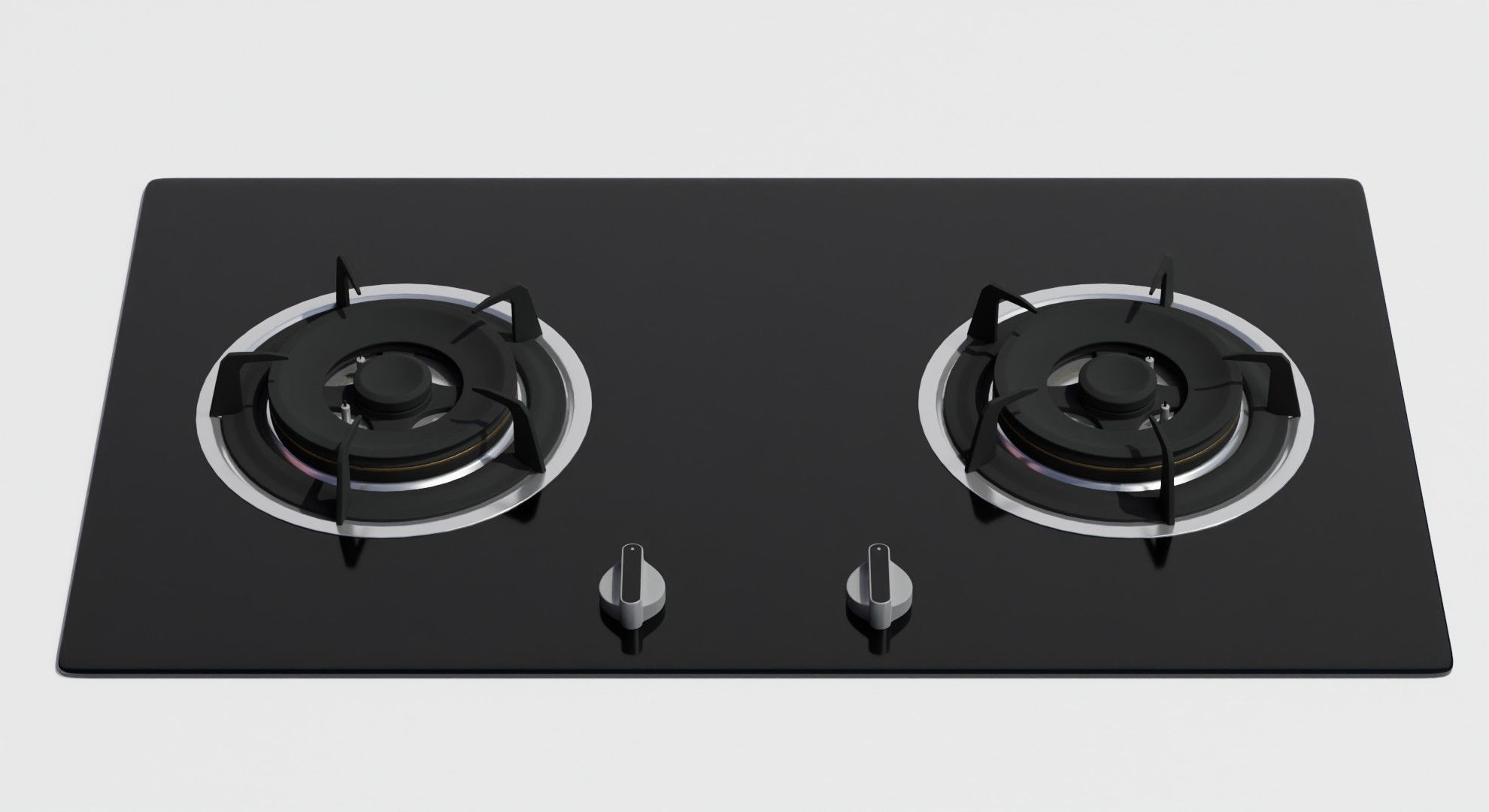Modular Kitchen Cabinet with Sink Cooker and Hob 3D model_7
