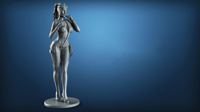 CATWOMAN 3D Printable Model 3D Model CGTrader catwoman-3d-printable-model-3d-model-cgtrader