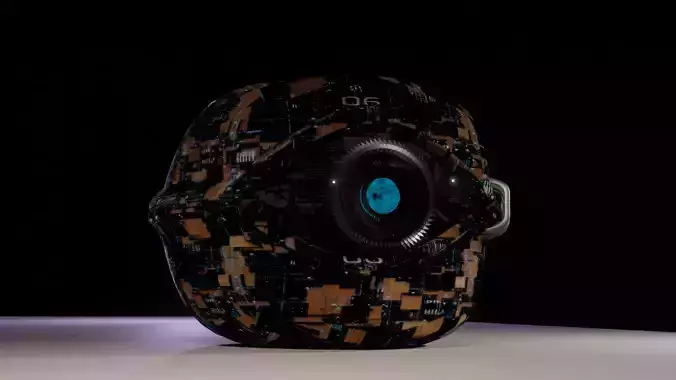 Sci-Fi Drone Orb-06 3D model