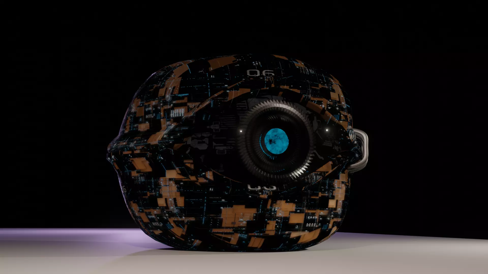 Sci-Fi Drone Orb-06 3D model