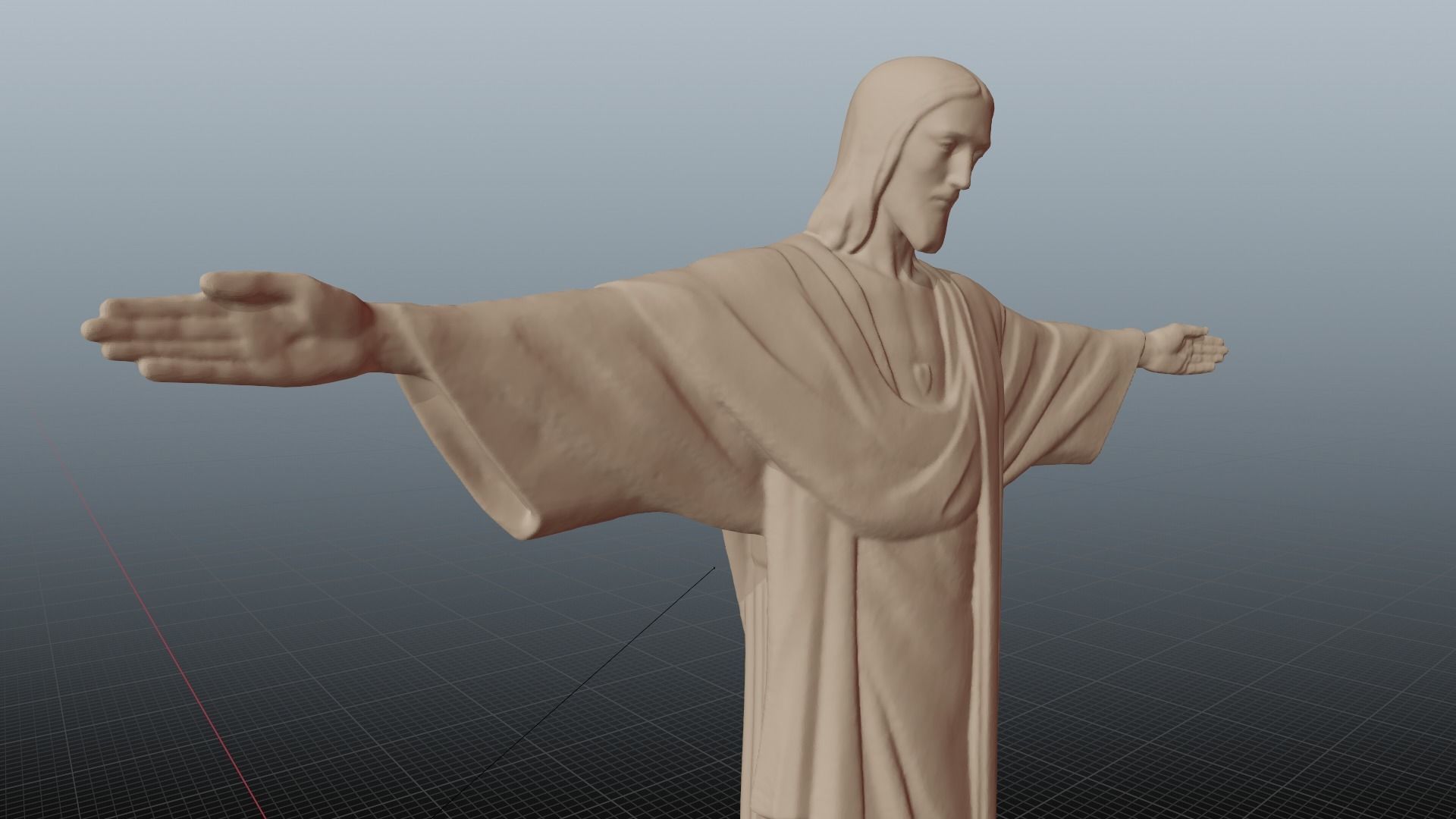 Corcovado Christ Redeemer 3D Printable 3D model_27