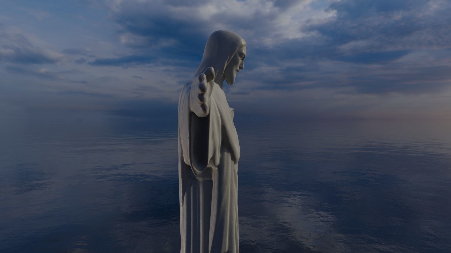 Corcovado Christ Redeemer 3D Printable 3D model_20