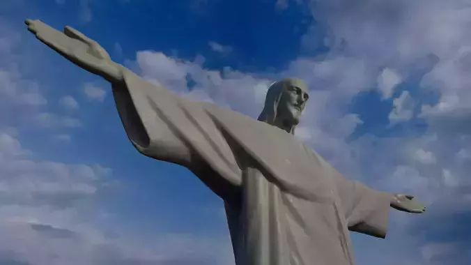 Corcovado Christ Redeemer 3D Printable 3D model