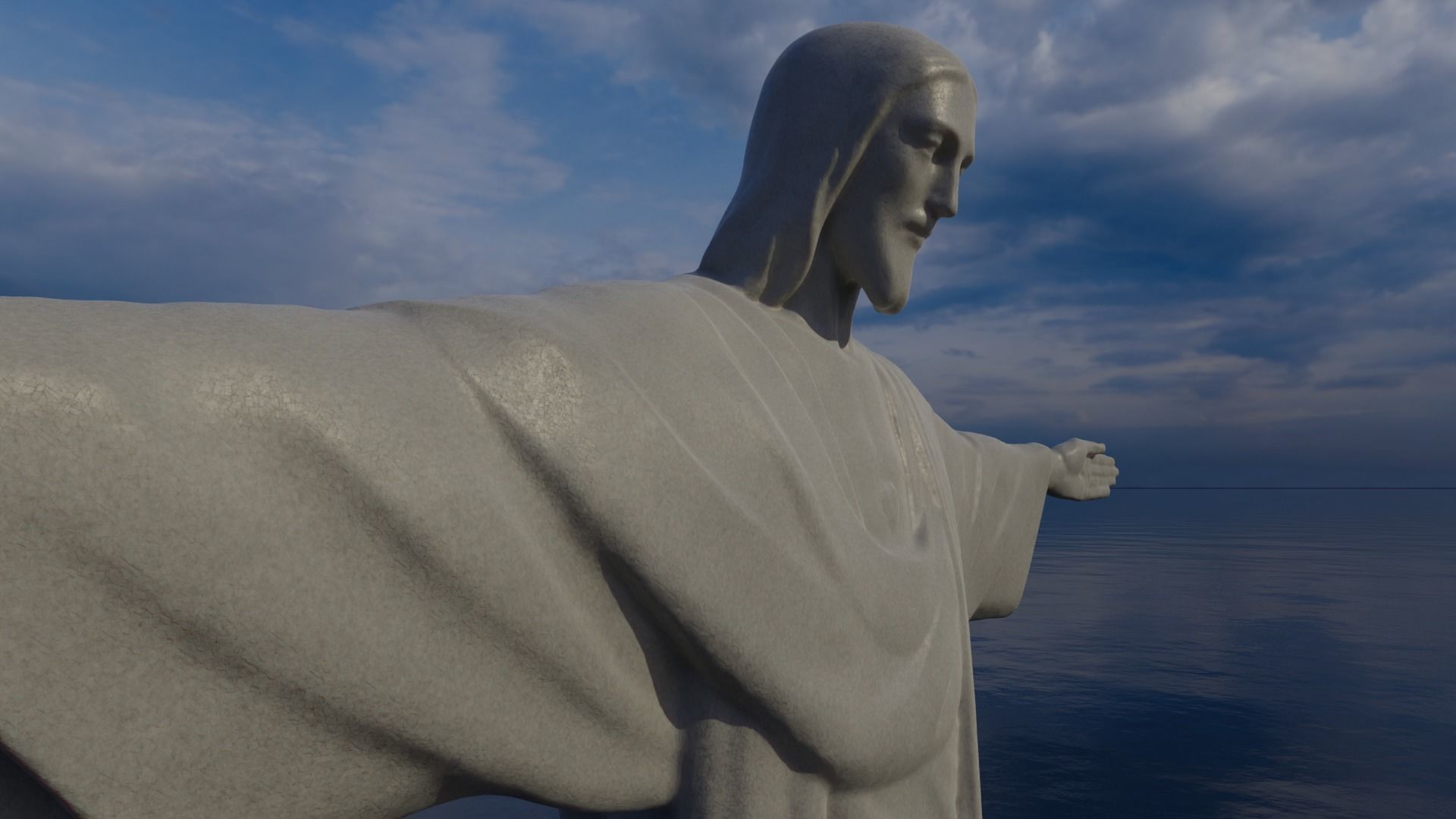Corcovado Christ Redeemer 3D Printable 3D model_11