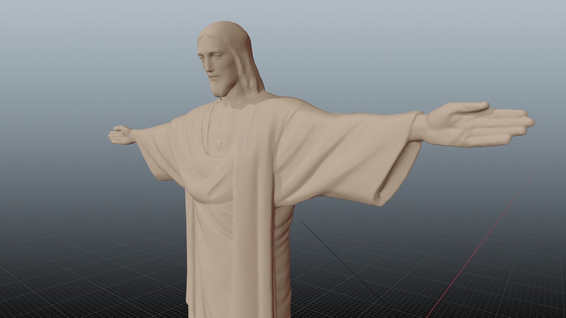 Corcovado Christ Redeemer 3D Printable 3D model_29