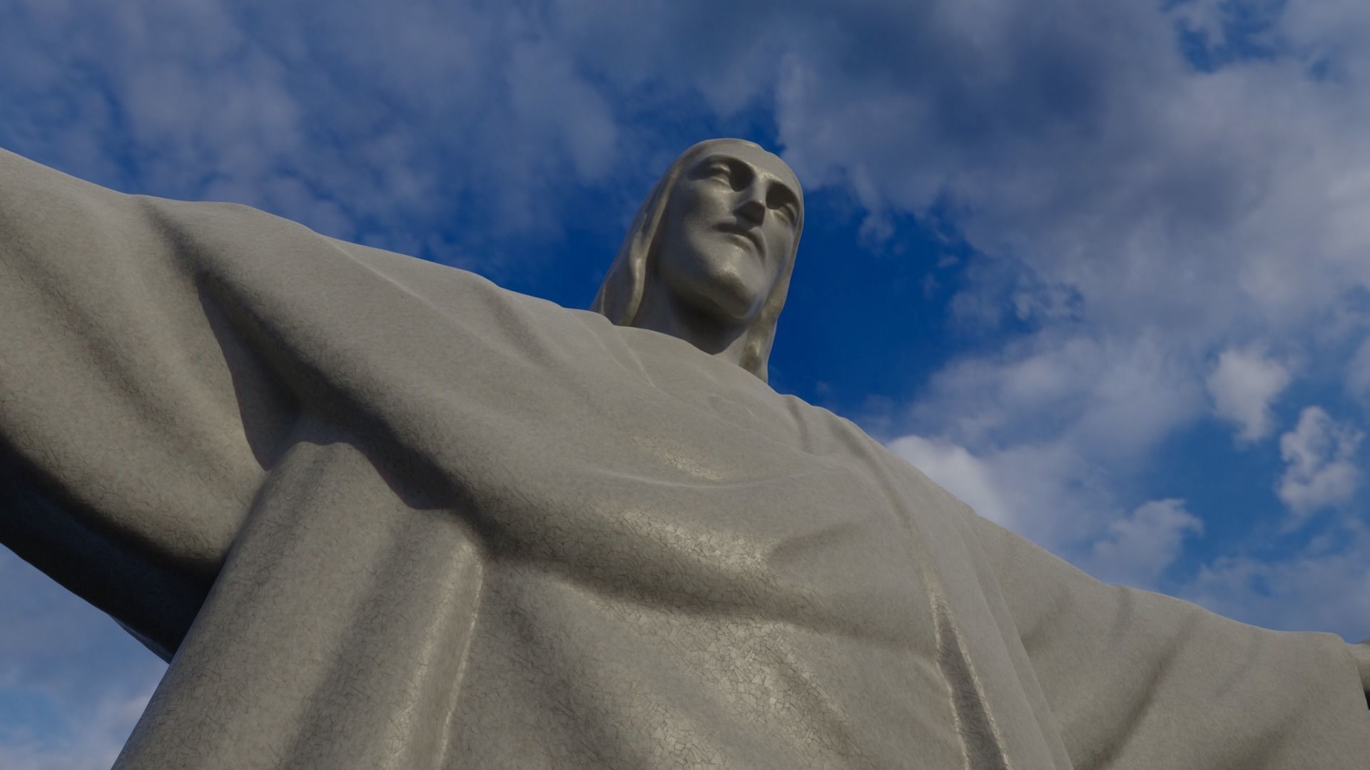 Corcovado Christ Redeemer 3D Printable 3D model_1