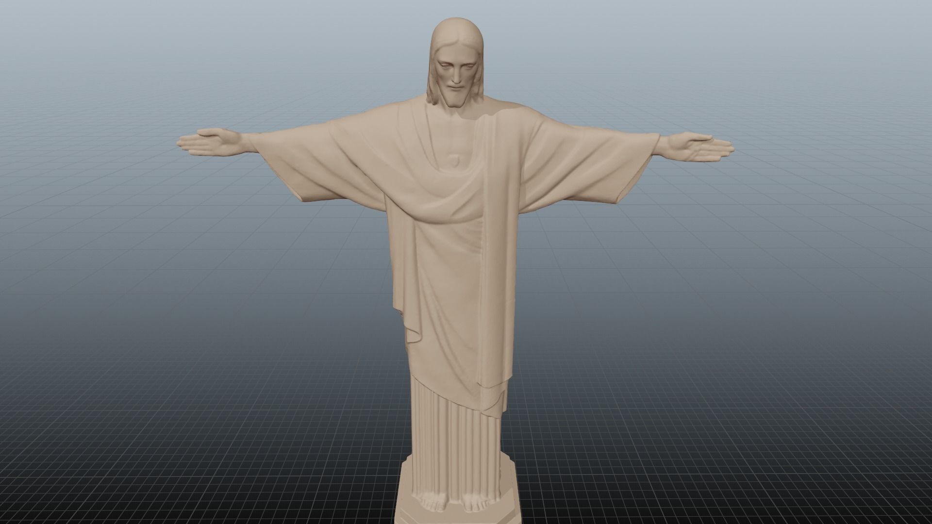 Corcovado Christ Redeemer 3D Printable 3D model_35