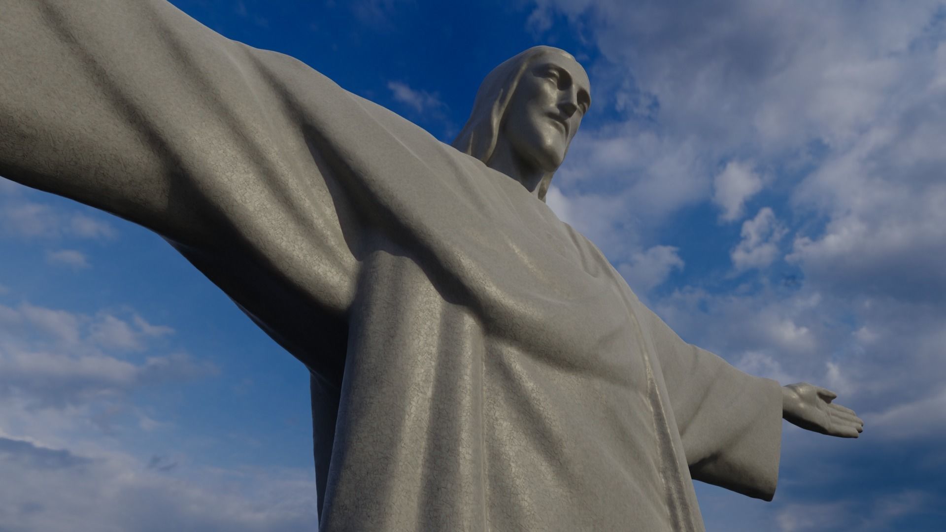Corcovado Christ Redeemer 3D Printable 3D model_12