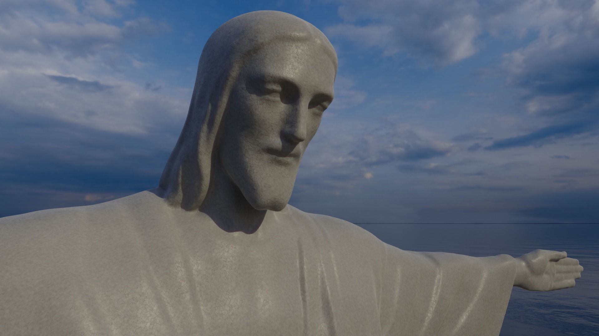 Corcovado Christ Redeemer 3D Printable 3D model_21