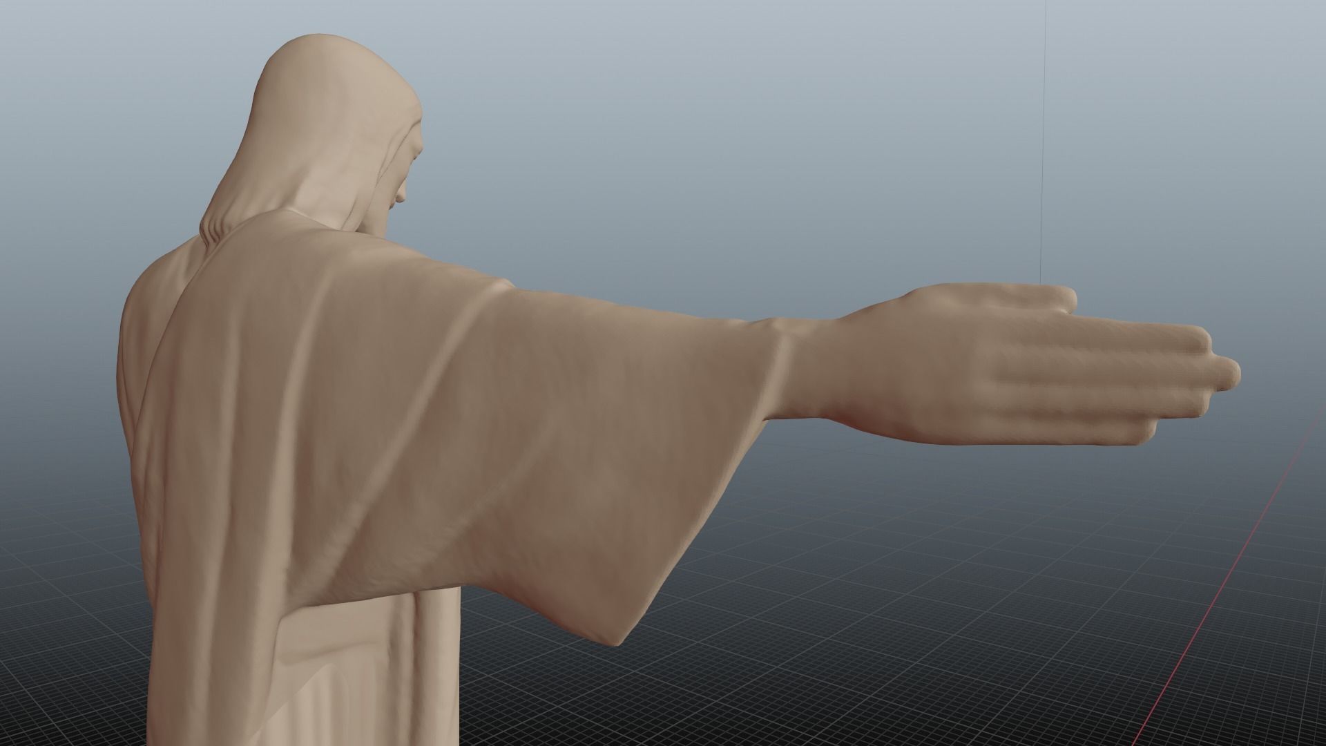 Corcovado Christ Redeemer 3D Printable 3D model_25