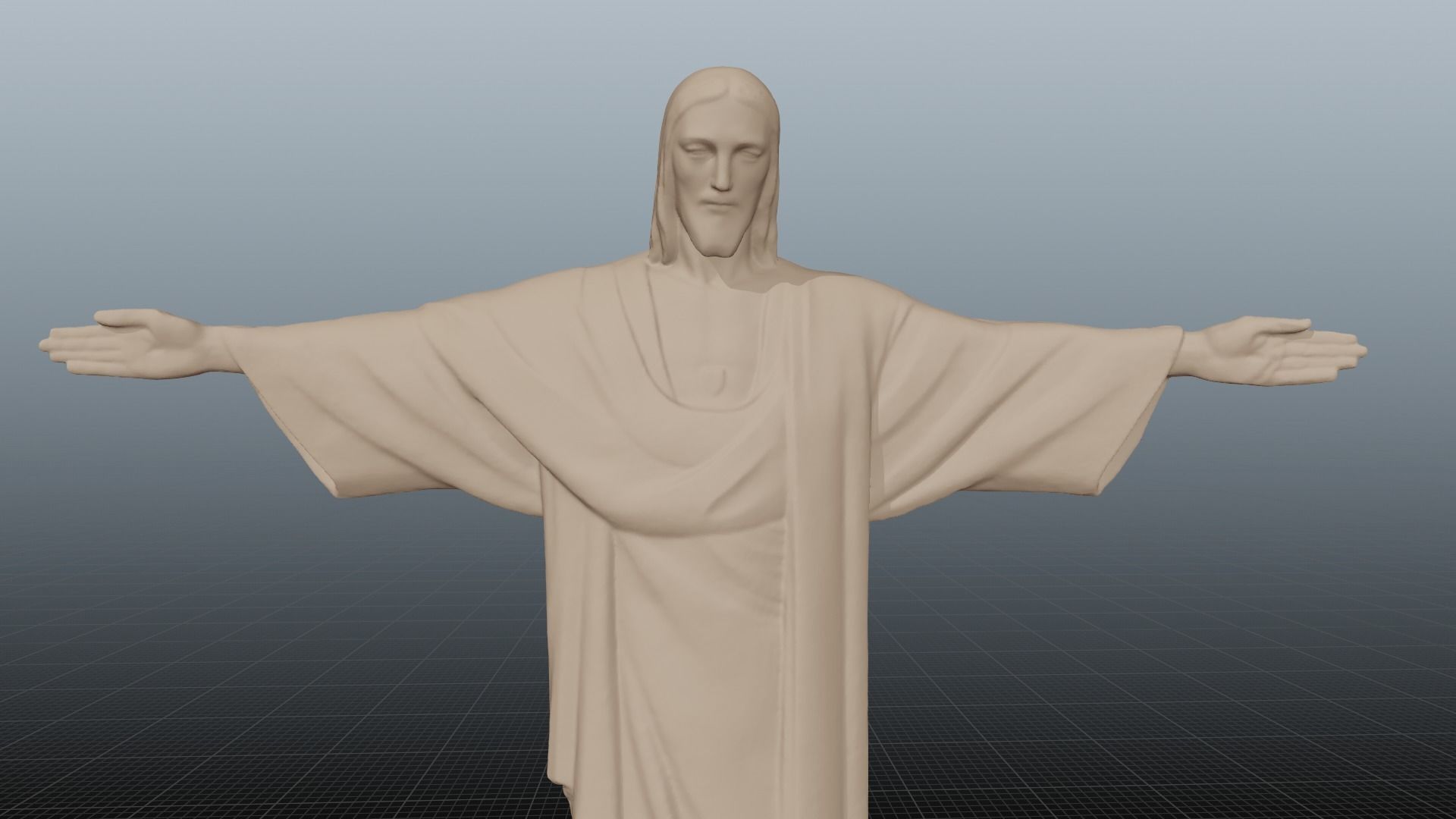 Corcovado Christ Redeemer 3D Printable 3D model_28