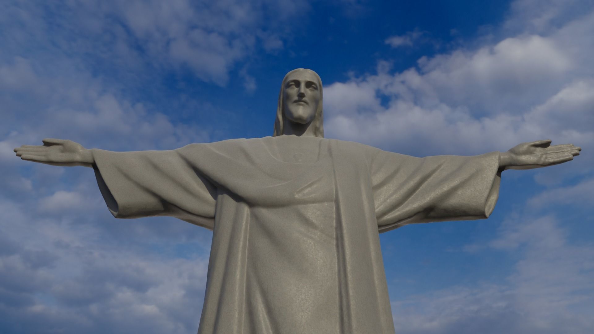 Corcovado Christ Redeemer 3D Printable 3D model_23