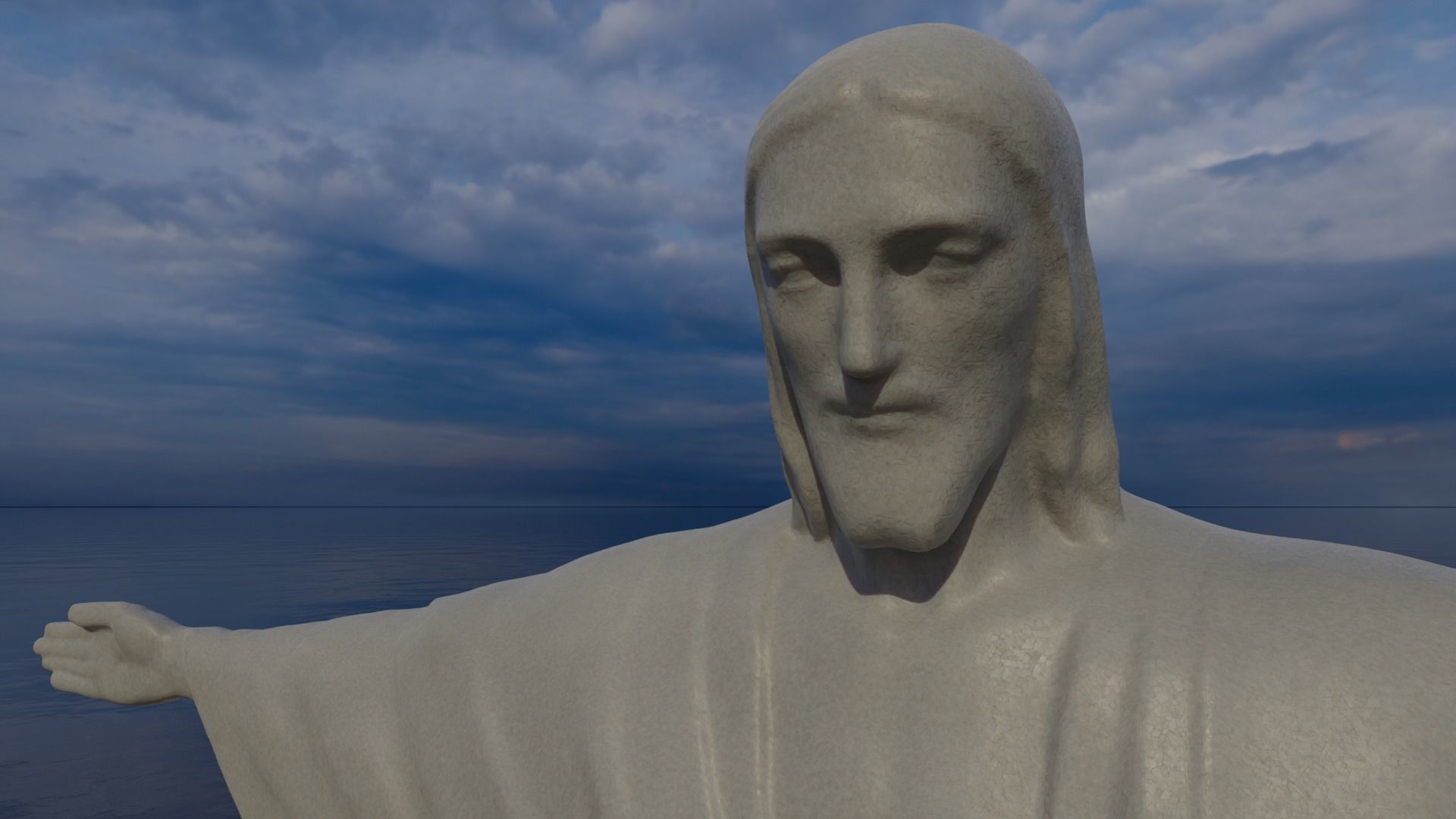 Corcovado Christ Redeemer 3D Printable 3D model_22