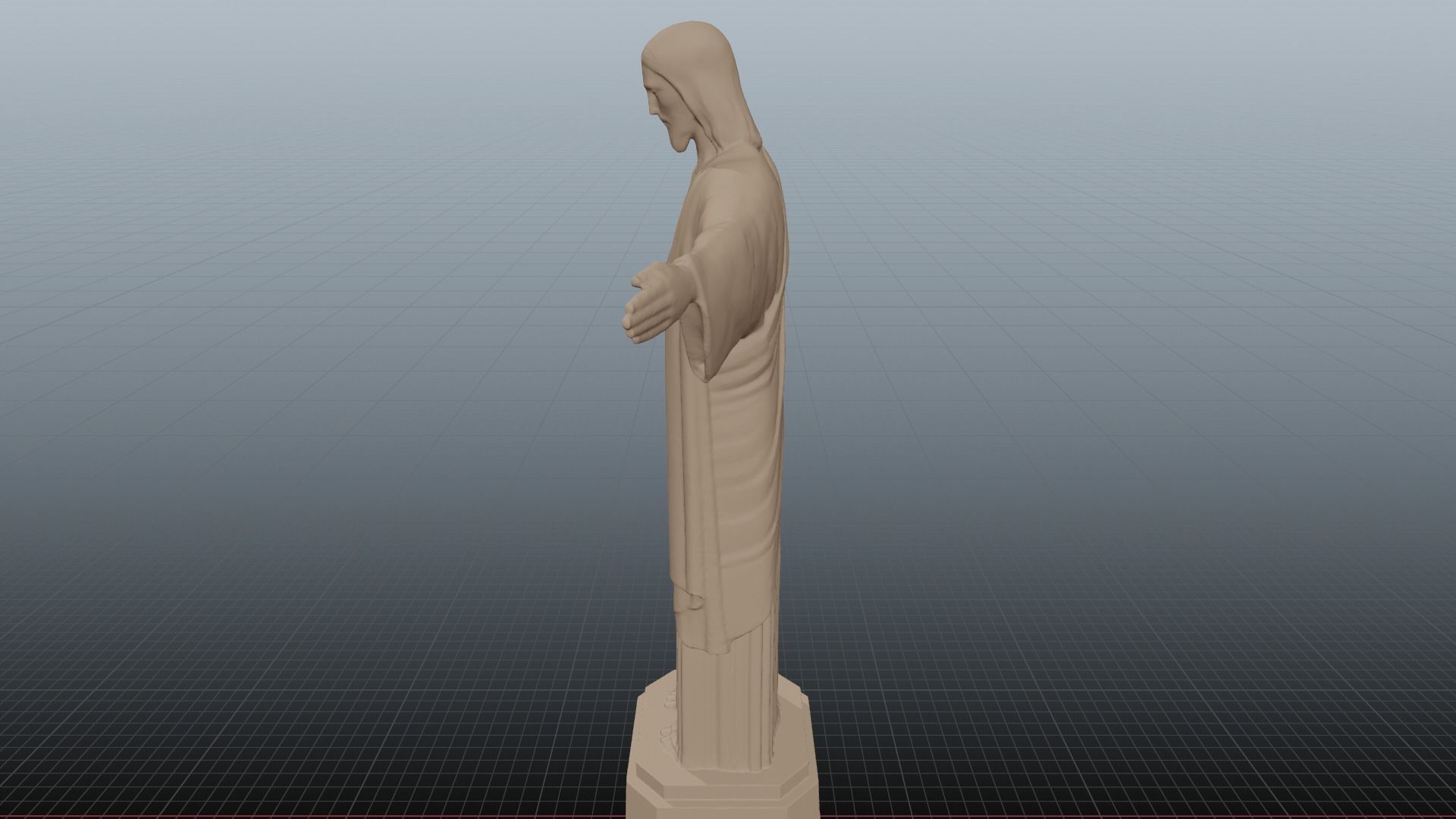 Corcovado Christ Redeemer 3D Printable 3D model_37