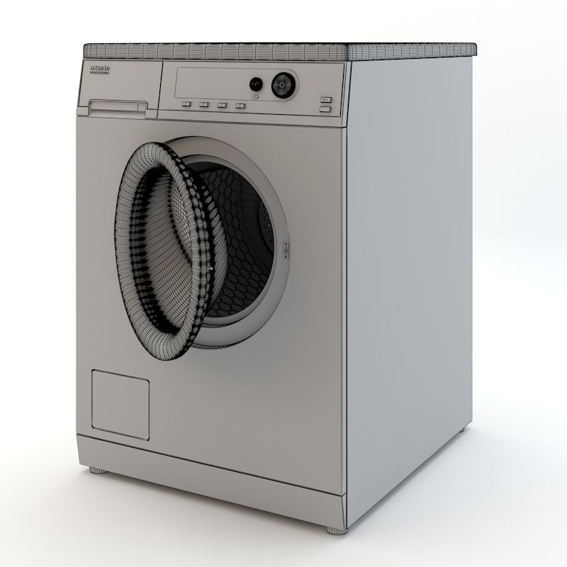 Miele Washing Machine 1 3D model_2