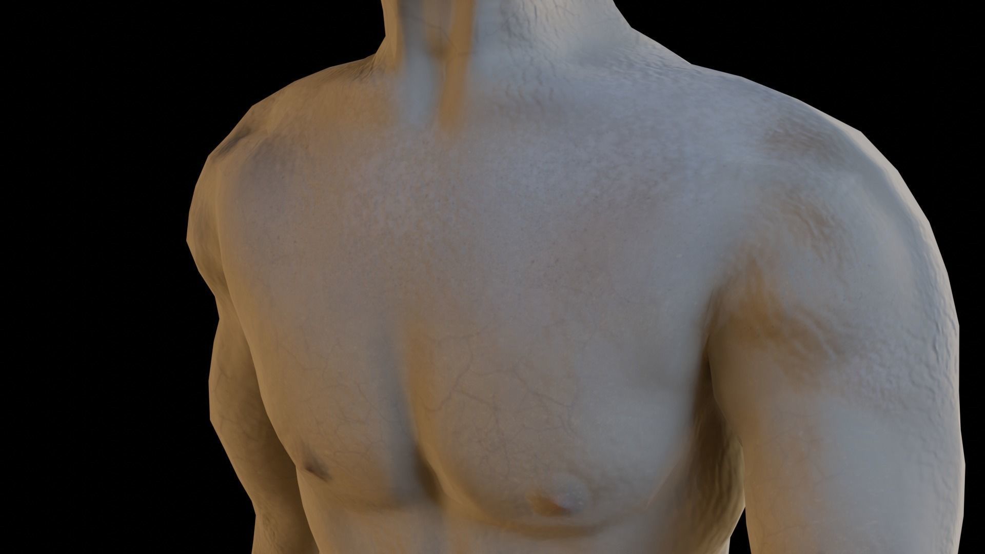 Pigman avatar character Low-poly 3D model_3