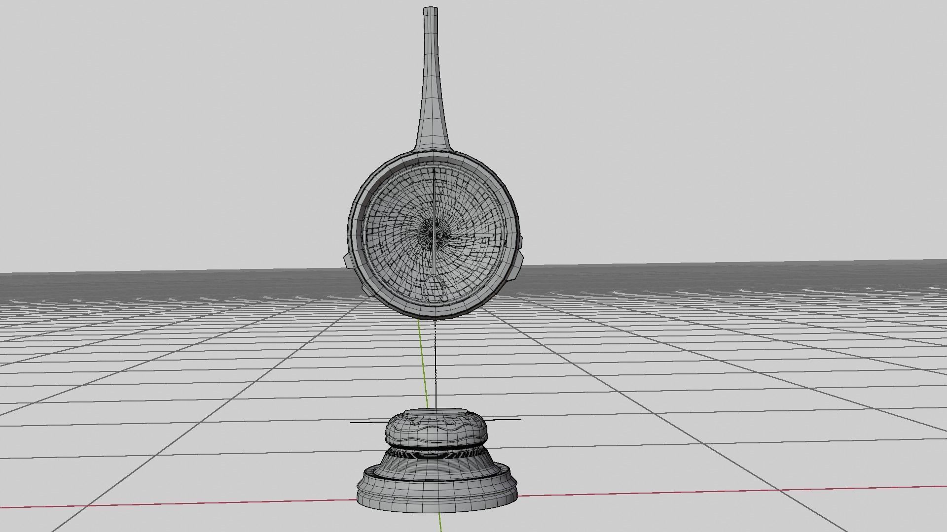 Chrono key 3D model_7