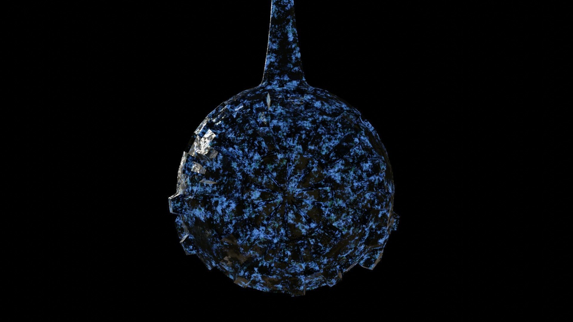 Chrono key 3D model_5