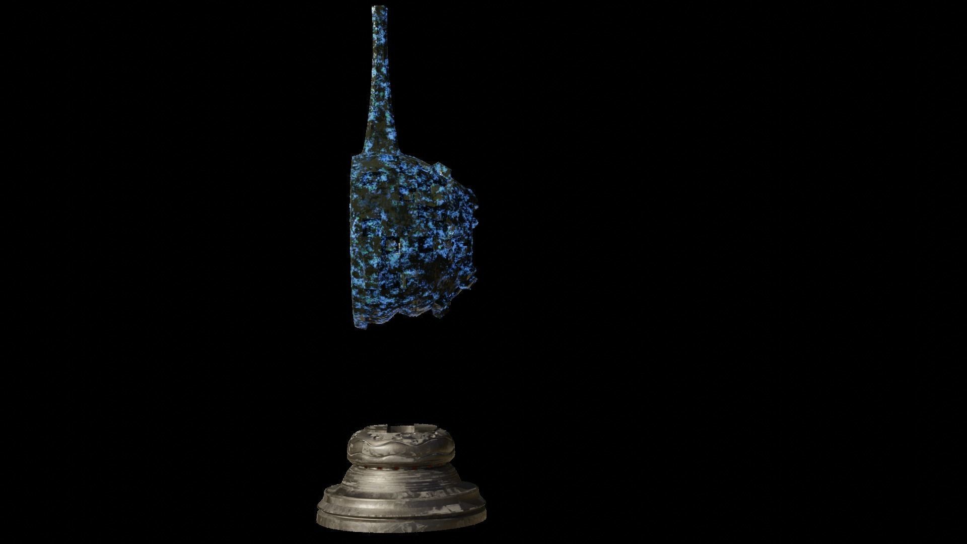 Chrono key 3D model_3