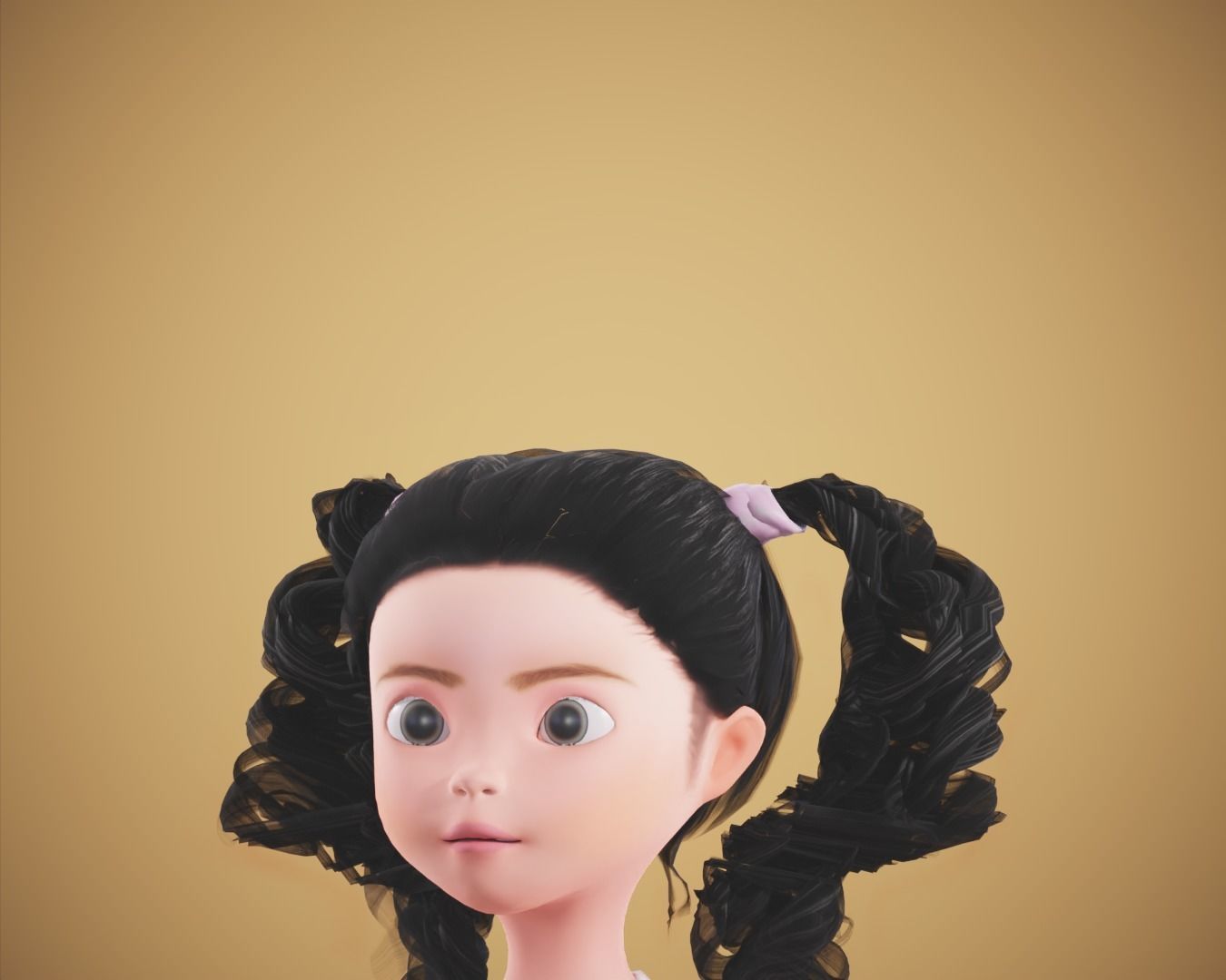 cartoon rigged  pack Low-poly 3D model_2