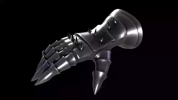 dark fantasy medieval glove