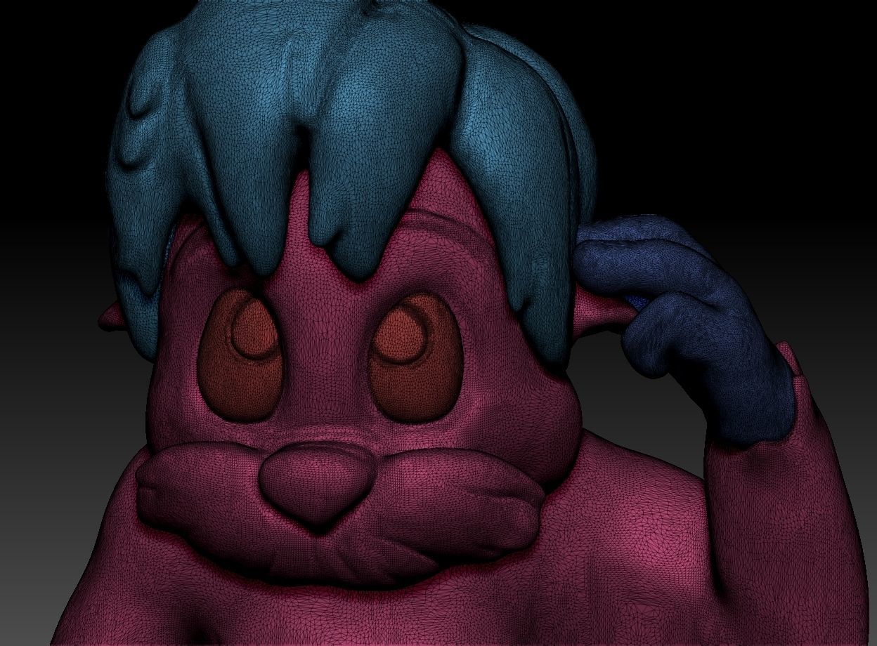 Gurgi - The Black Cauldron 3D print model_8