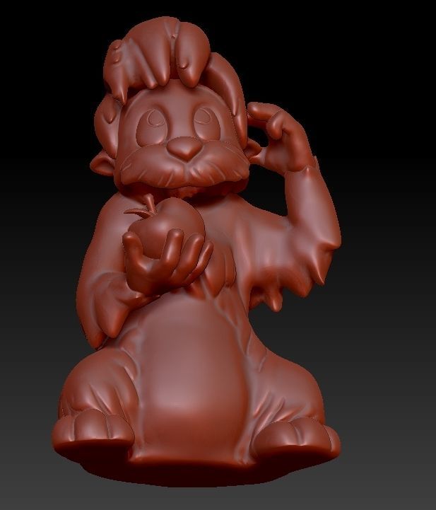 Gurgi - The Black Cauldron 3D print model_11