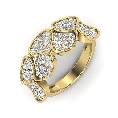new rings collection 3D print model 3D print model