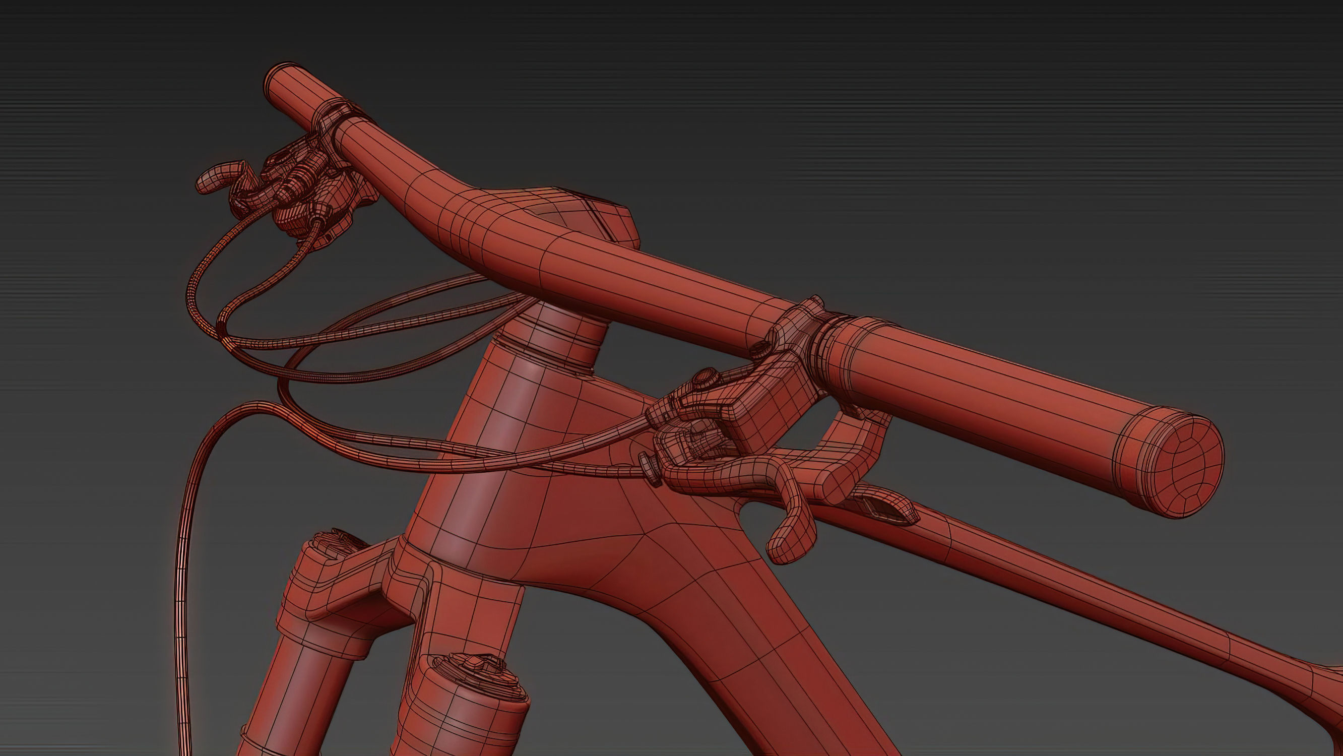 Scott Spark Bicycle 3D model_13
