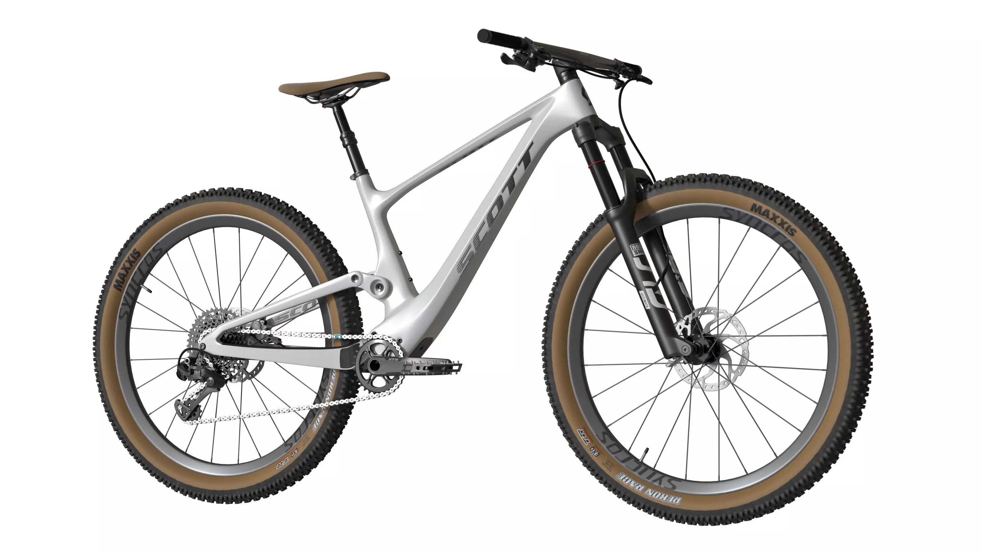 Scott Spark Bicycle 3D model_0
