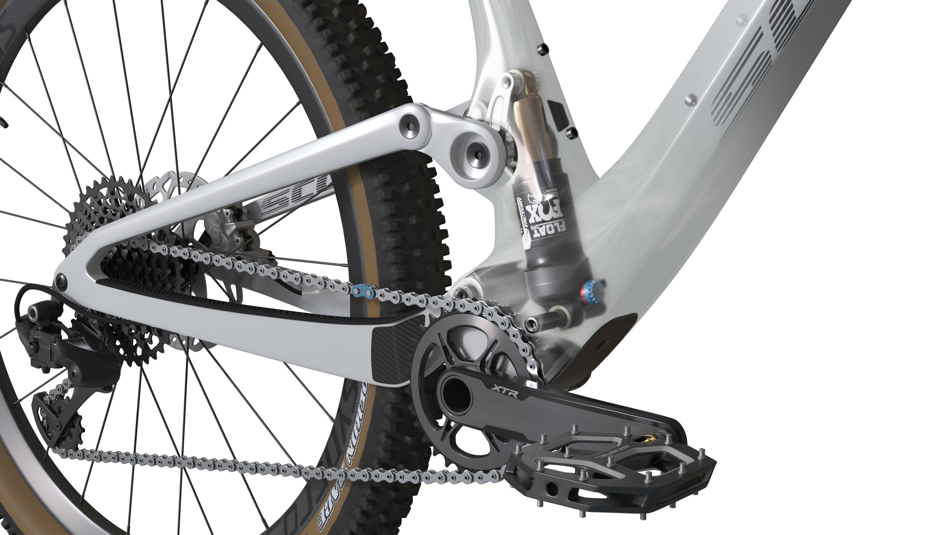 Scott Spark Bicycle 3D model_3