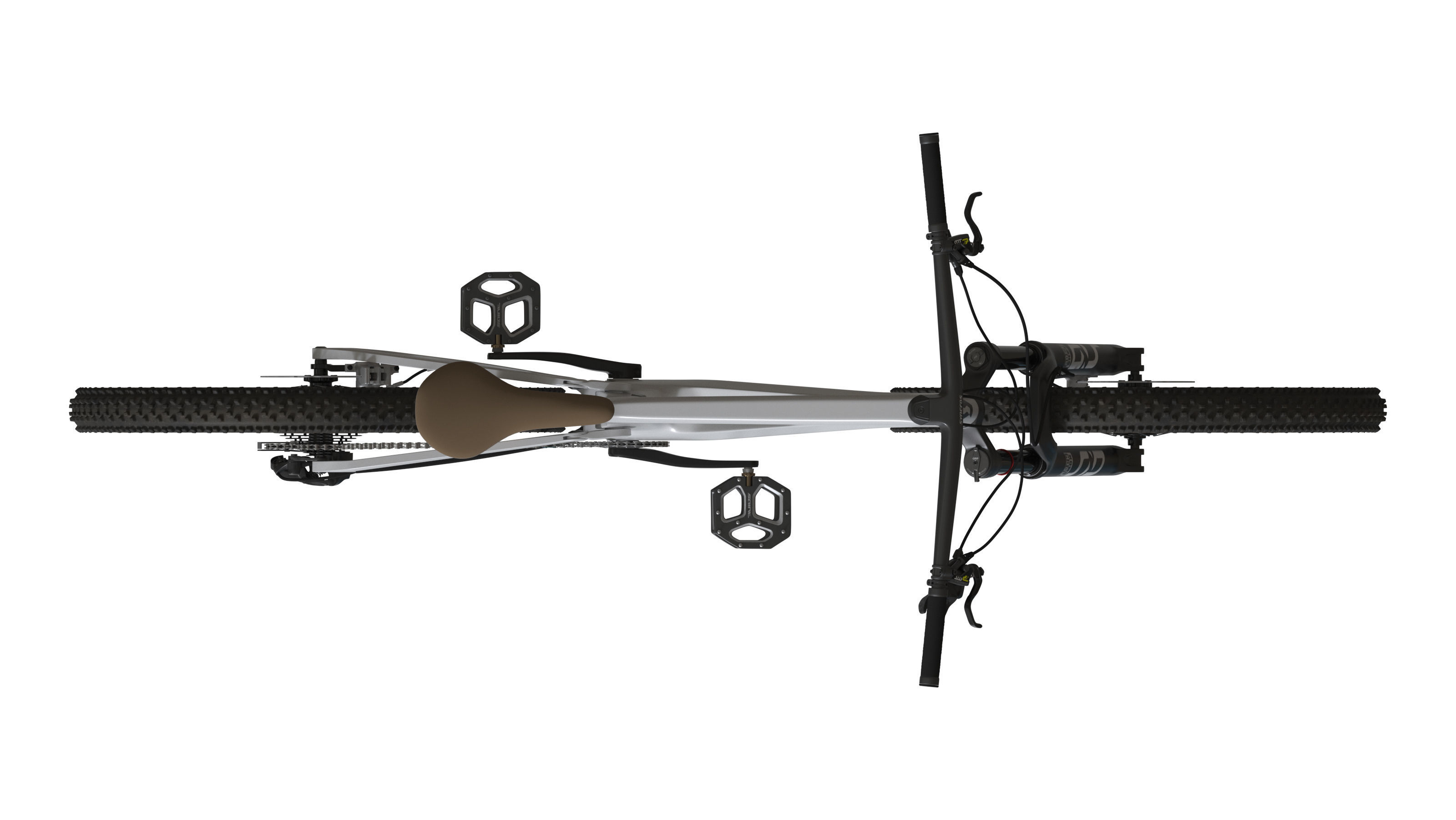 Scott Spark Bicycle 3D model_8