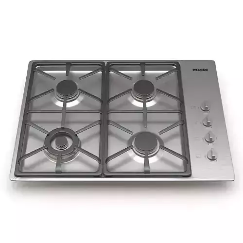 4 Burner KM 3464 G Gas Cooktop 3D model