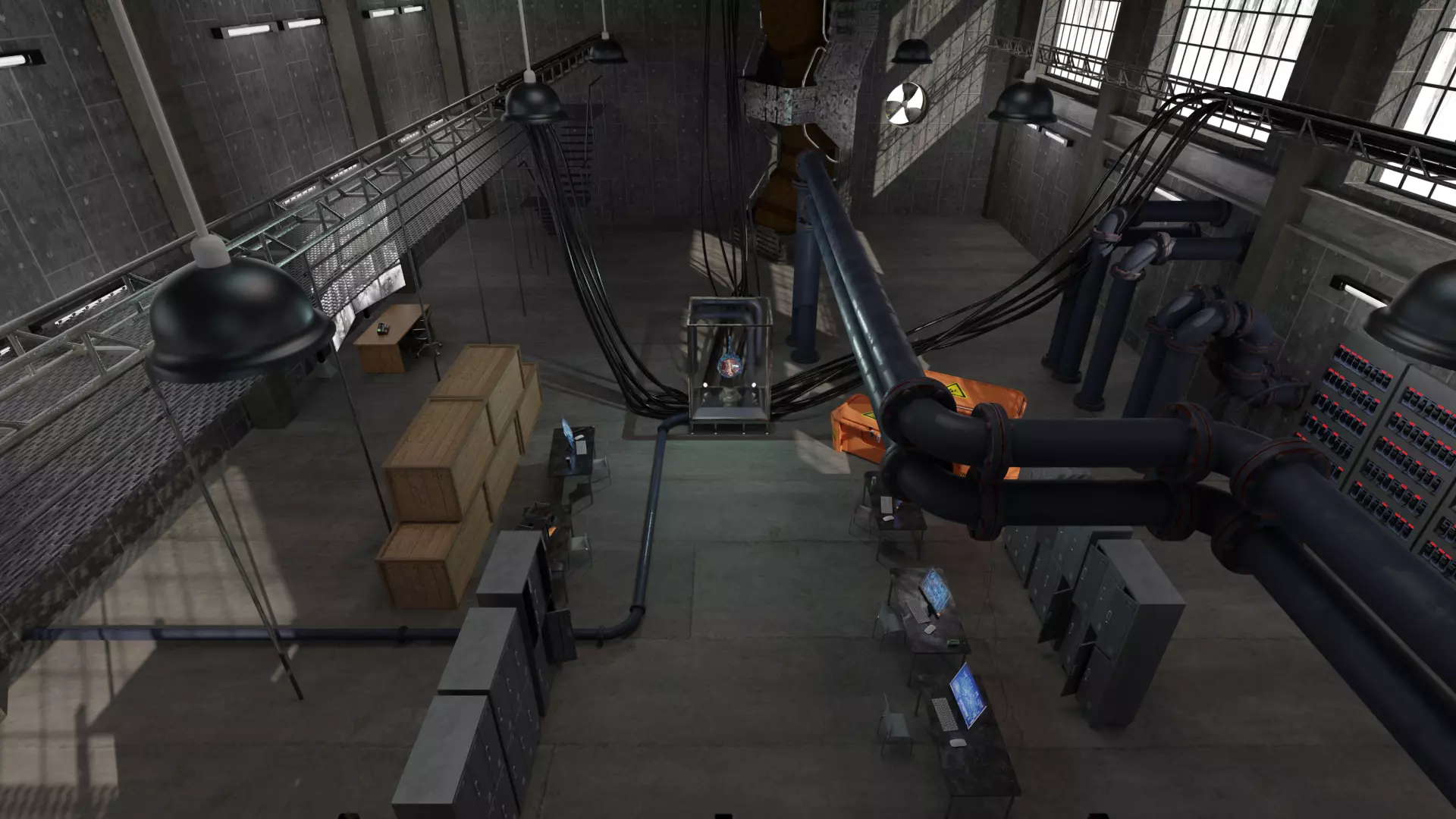 Factory Lab 3D model