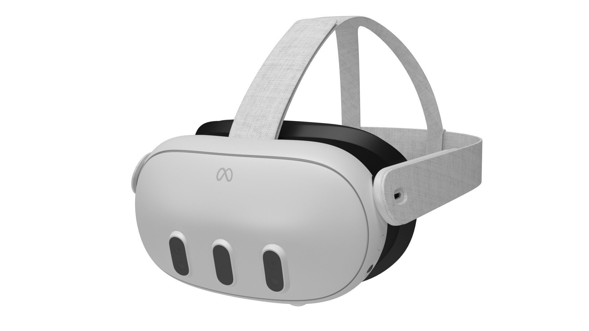 Meta Quest 3 VR Headset 3D model_15