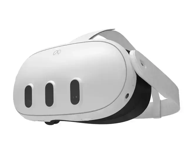 Meta Quest 3 VR Headset 3D model