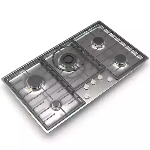 Miele 5-Burner KM 2355 G Gas Cooktop