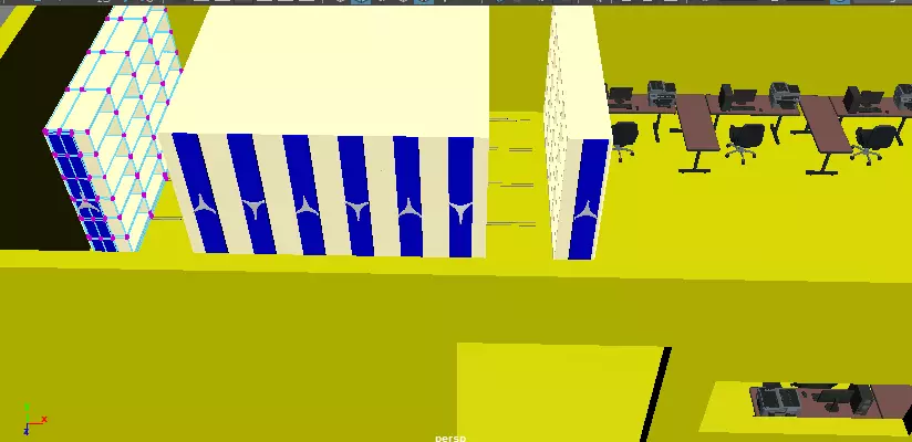 archival collections on sliding shelves 3D model_0