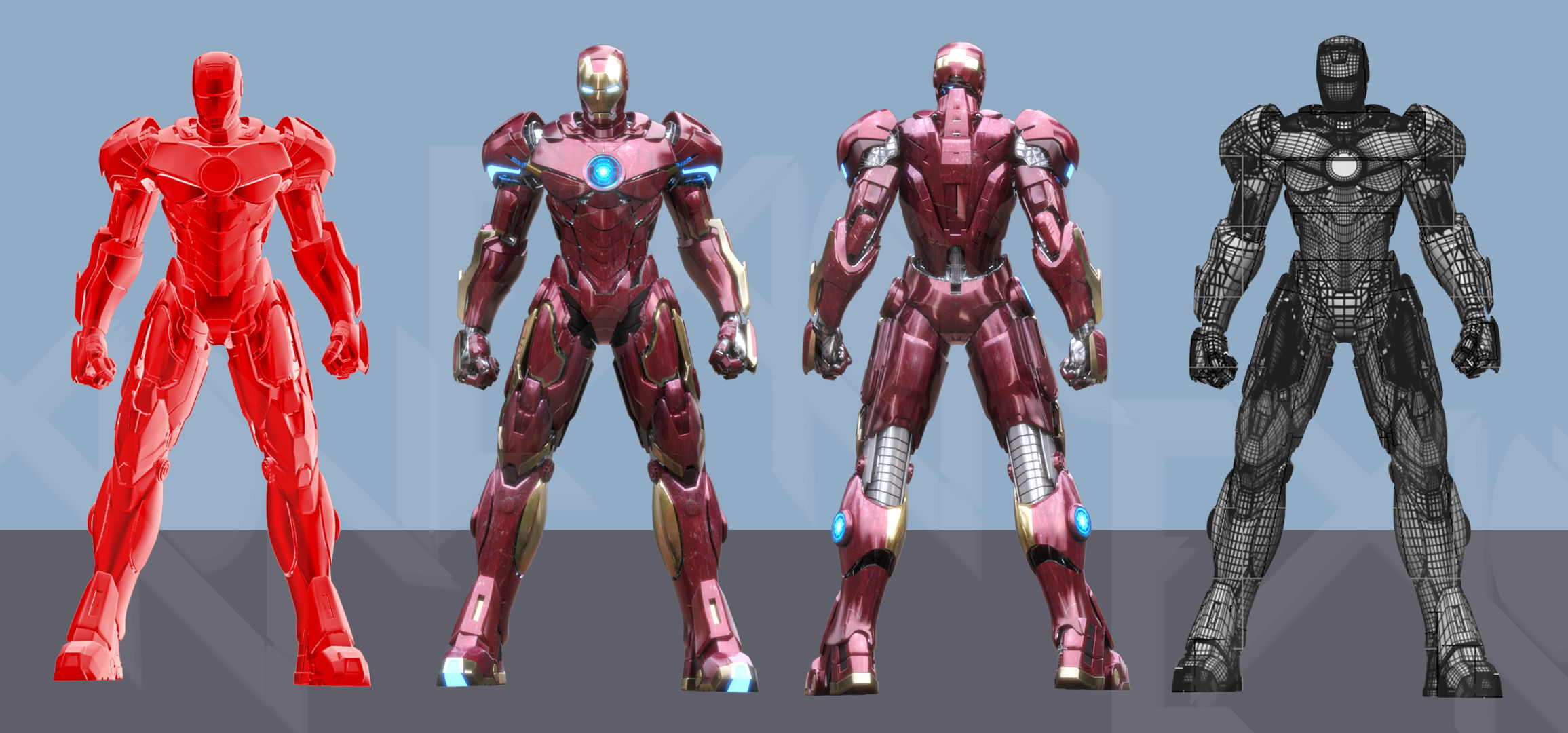 Iron Man MK88 Last Stand Armor 3D model_9